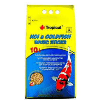 Tropical Koi & Goldfish Basic Sticks 10L 800gr