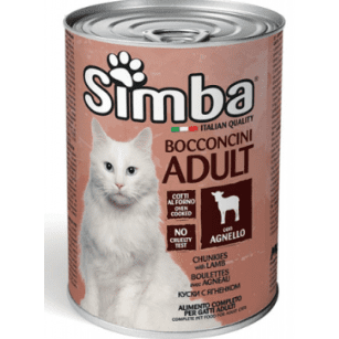 Simba Cat Chunkies with Lamb 415gr