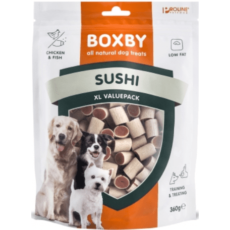 Boxby Sushi XL Valuepack - Chicken & Fish 360gr