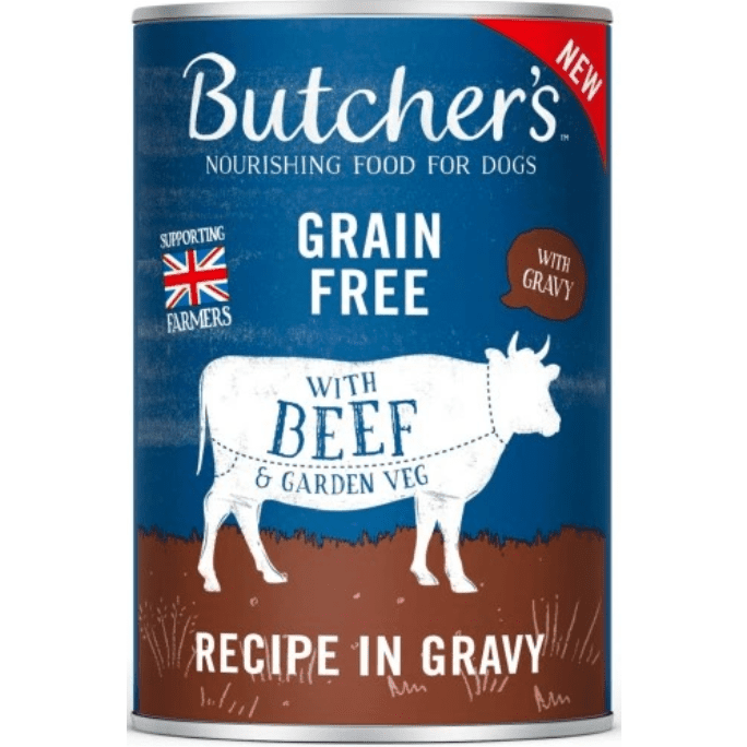 Butcher's Dog Food with Beef & Garden Veg 400gr