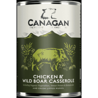 Canagan Chicken & Wild Boar Casserole Wet Adult Dog Food 400gr