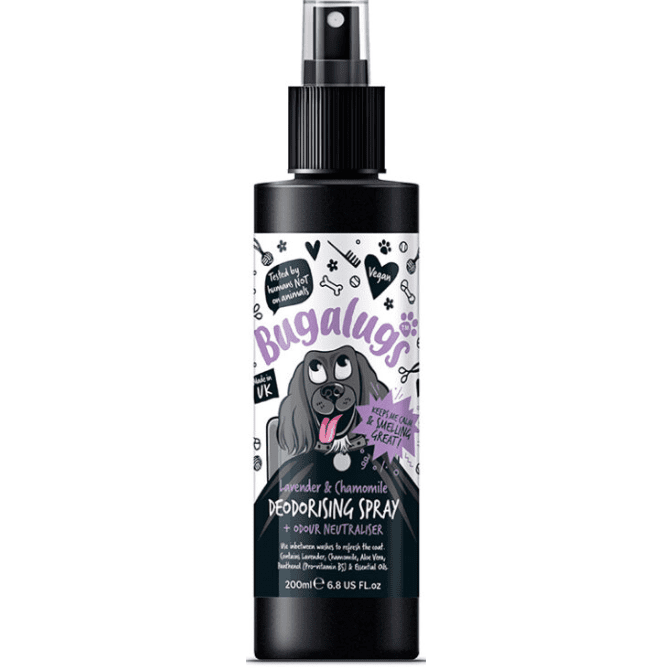 Bugalugs Lavender & Chamomile Dog Deodorising Spray 200ml