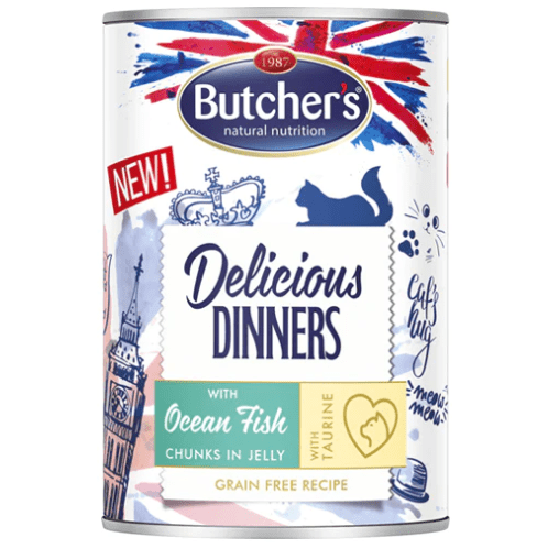 Butcher's Delicious Dinners Cat Ocean Fish 400gr