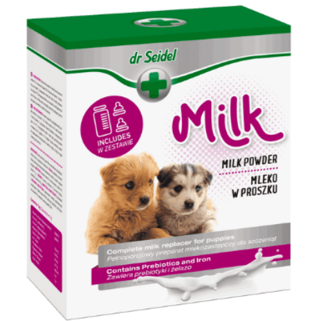 Dr. Seidel Milk for Puppies with Feeding Accessories 200gr