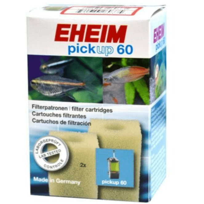 Eheim Filter Cartridge For Pick Up 60 Filter 2pk
