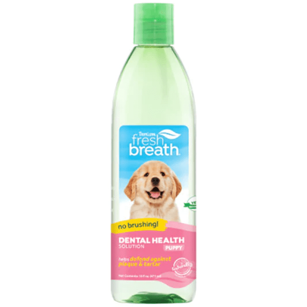 TropiClean Oral Care Dental Health Solution for Puppies 473ml