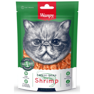 Wanpy Freeze Dried Shrimp for Cats 20gr