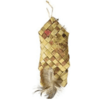 Rosewood Jolly Moggy Feather Fish Catnip Toy 13.5cm