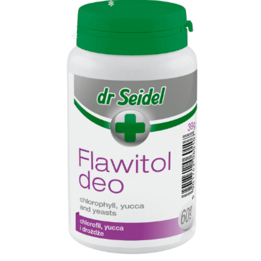 Dr Seidel Flawitol Deo With Chlorophyll & Yucca Schidigera 60 Tabs