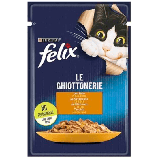 Purina Felix Le Ghiottonerie with Chicken Cat Food 85gr