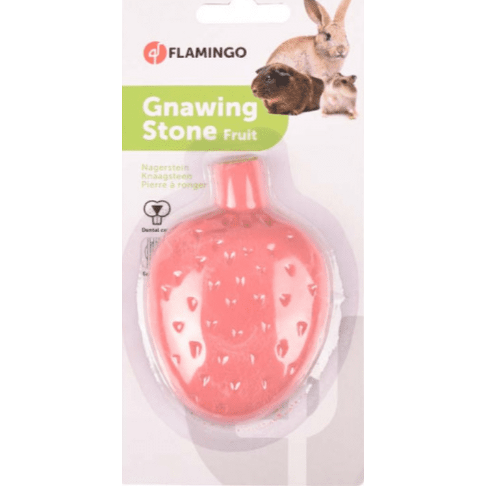 Flamingo Gnawstone Strawberry 65gr