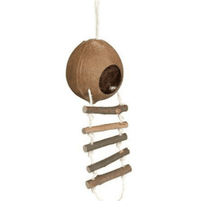 Trixie Coconut House for Hamsters with Ladder ø13×56cm