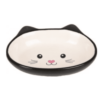 Flamingo Ceramic Cat Bowl 170ml