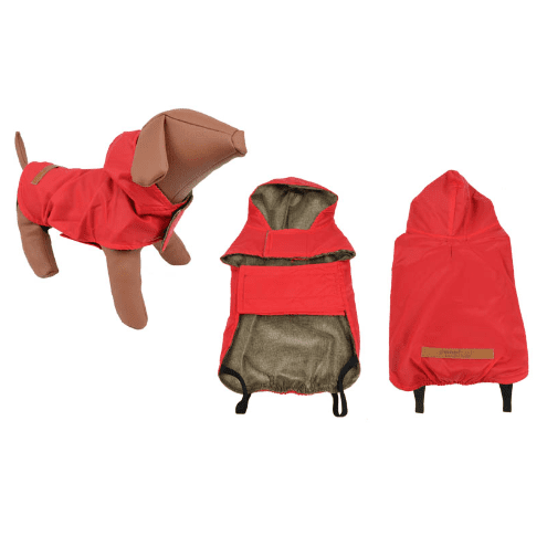 Woofmoda Waterproof Dog Jacket Red L