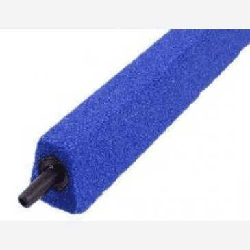 Triangular Airstone Rod Blue 10cm