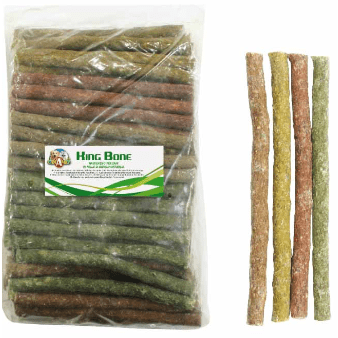 Croci Kingbone Coloured Chew Sticks - 900gr 100pcs
