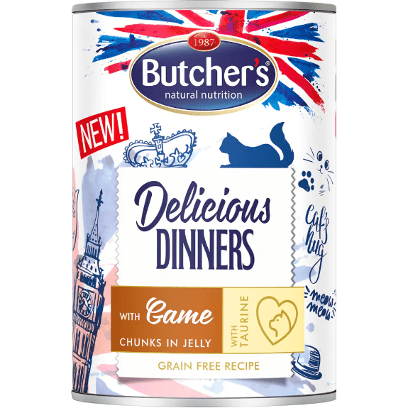 Butcher's Delicious Dinners Cat Game 400gr