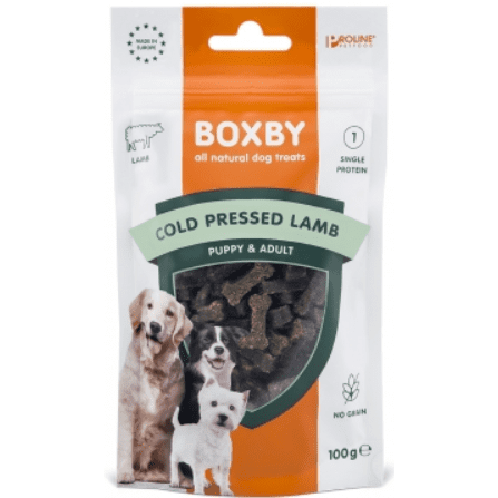 Boxby Cold Pressed Lamb Treats 100gr