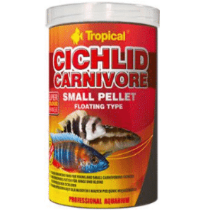 Tropical Cichlid Carnivore Small Pellet Floating 1000ml