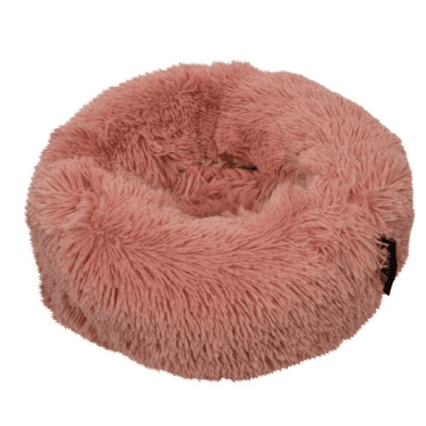 District70 Fuzz Dog Bed Old Pink Small 45x45x15cm