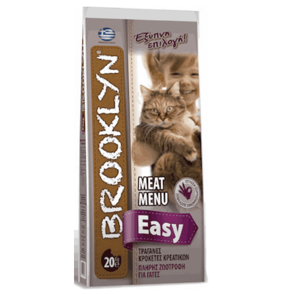 Brooklyn Easy Meat Menu Dry Cat Food 20kg