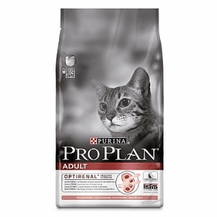 Purina ProPlan Adult Dry Cat Food with Salmon 10kg