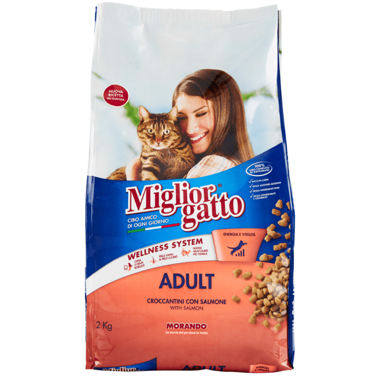 Miglior Gatto Cat Food Salmon for Adult 2kg