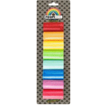 Duvo+ Rainbow Poo Bags - 8x15pcs