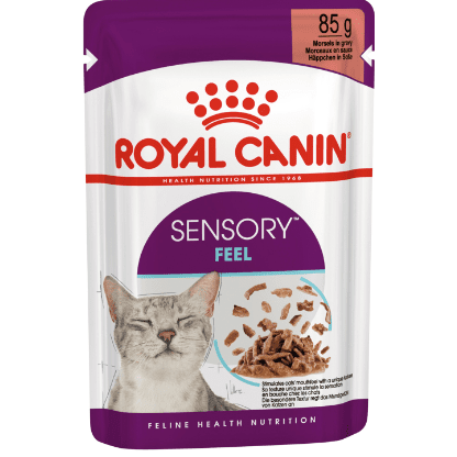 Royal Canin Sensory Feel in Gravy Adult Wet Cat Food 85gr