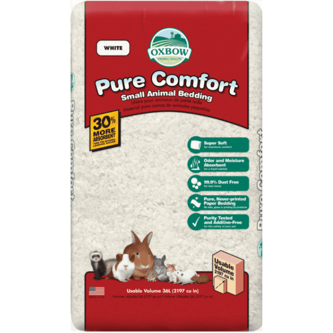 Oxbow Pure Comfort Small Animal Bedding White 36L