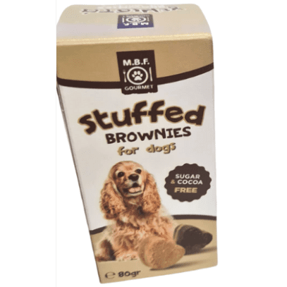 Stuffed Brownies For Dogs 80gr