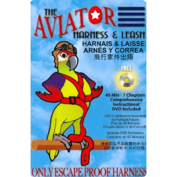 The Aviator Harness & Leash Red - Mini