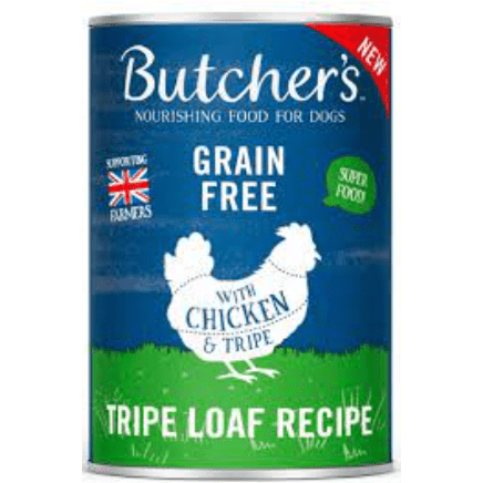 Butcher's Dog Food Tripe Loaf Recipe with Chicken & Tripe 400gr